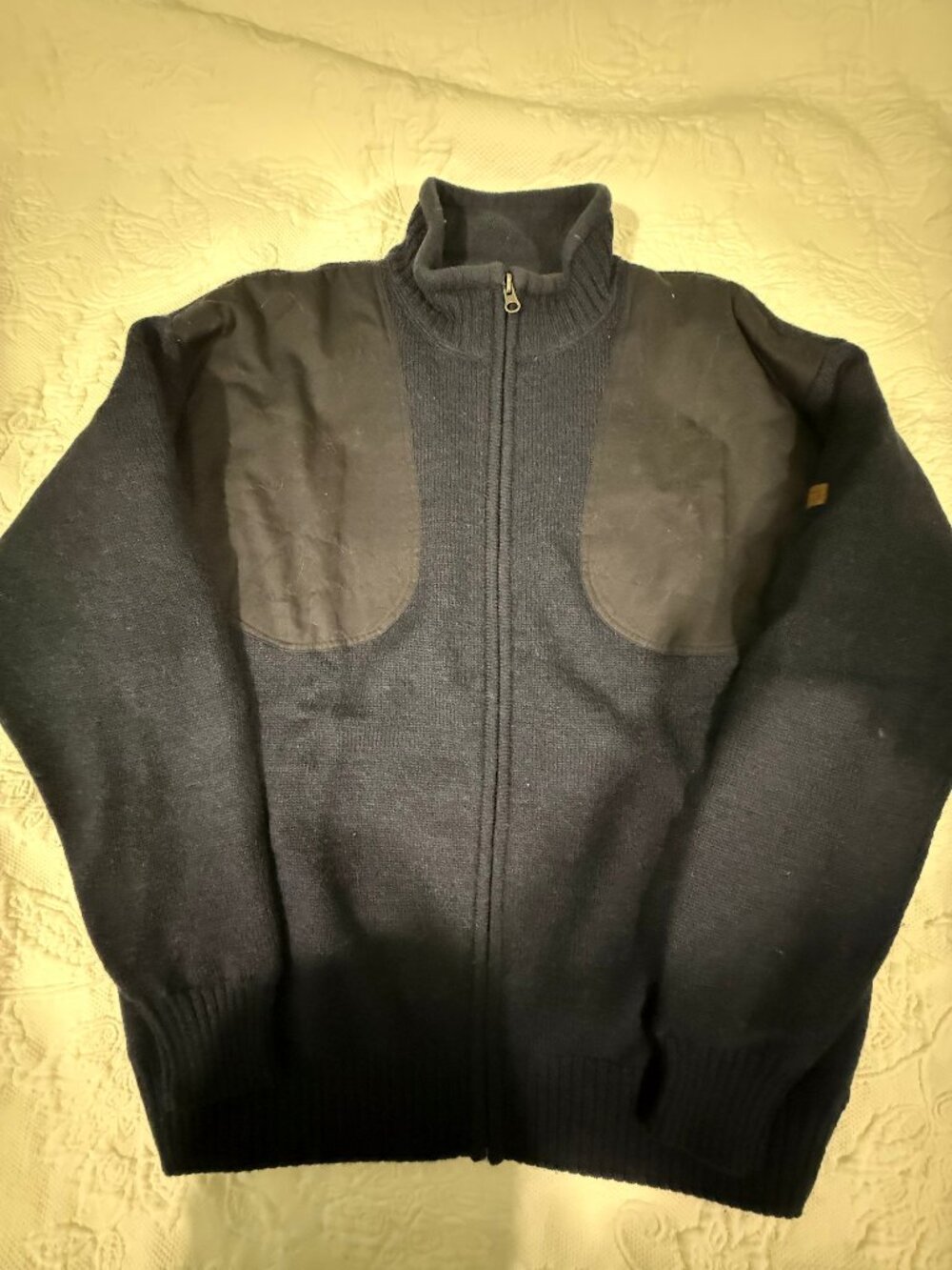 Beretta Zip Sweater with windproof lining, double gun patch